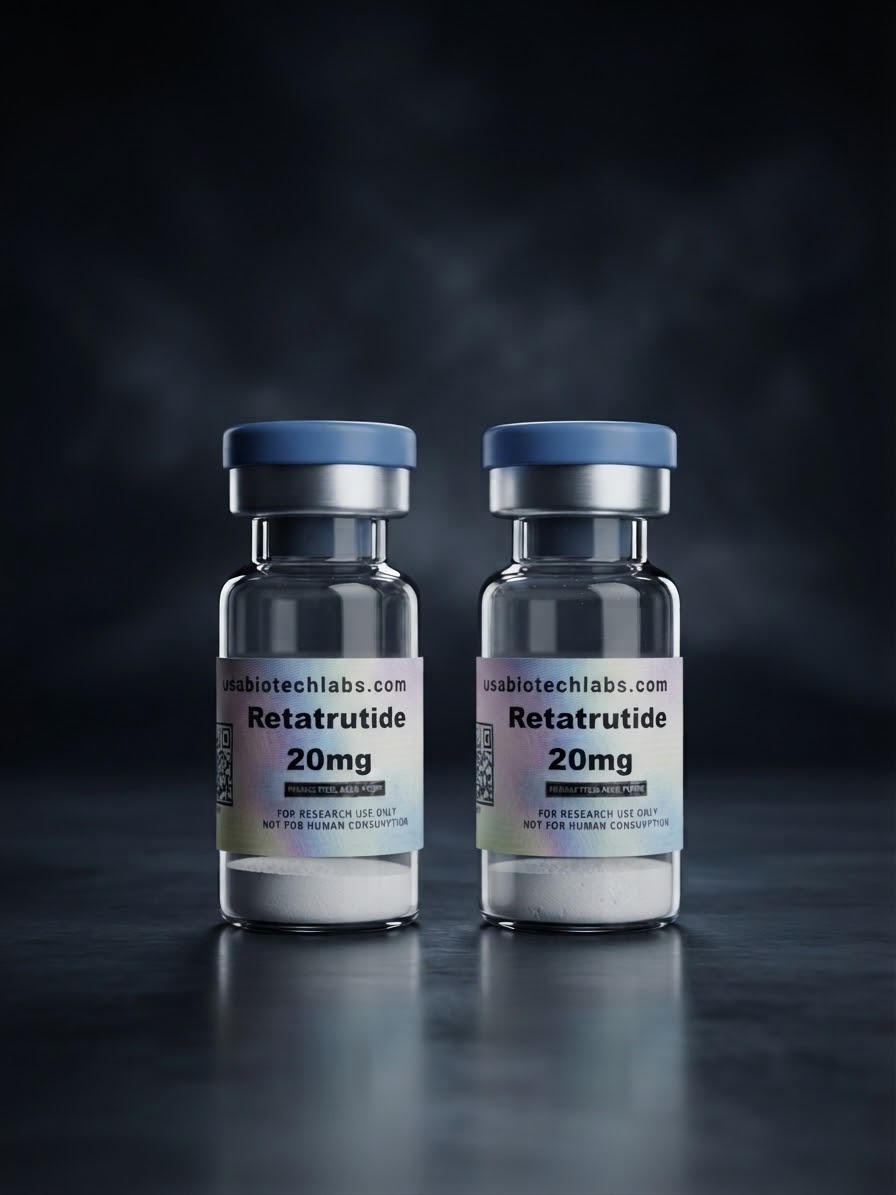 Retatrutide 40 mg – Yüksek Saflık Peptit + UsaBioTechLabs Bacteriostatic Water 10 ml